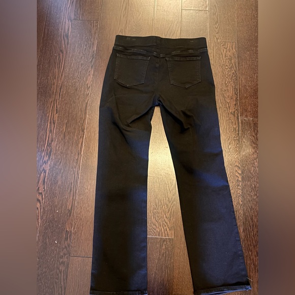 NJDJ LiftXTuck black straight leg jeans size 8 - Picture 4 of 5